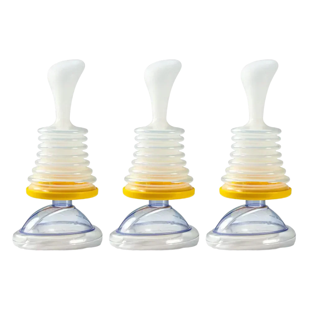 3x Airway clearance device